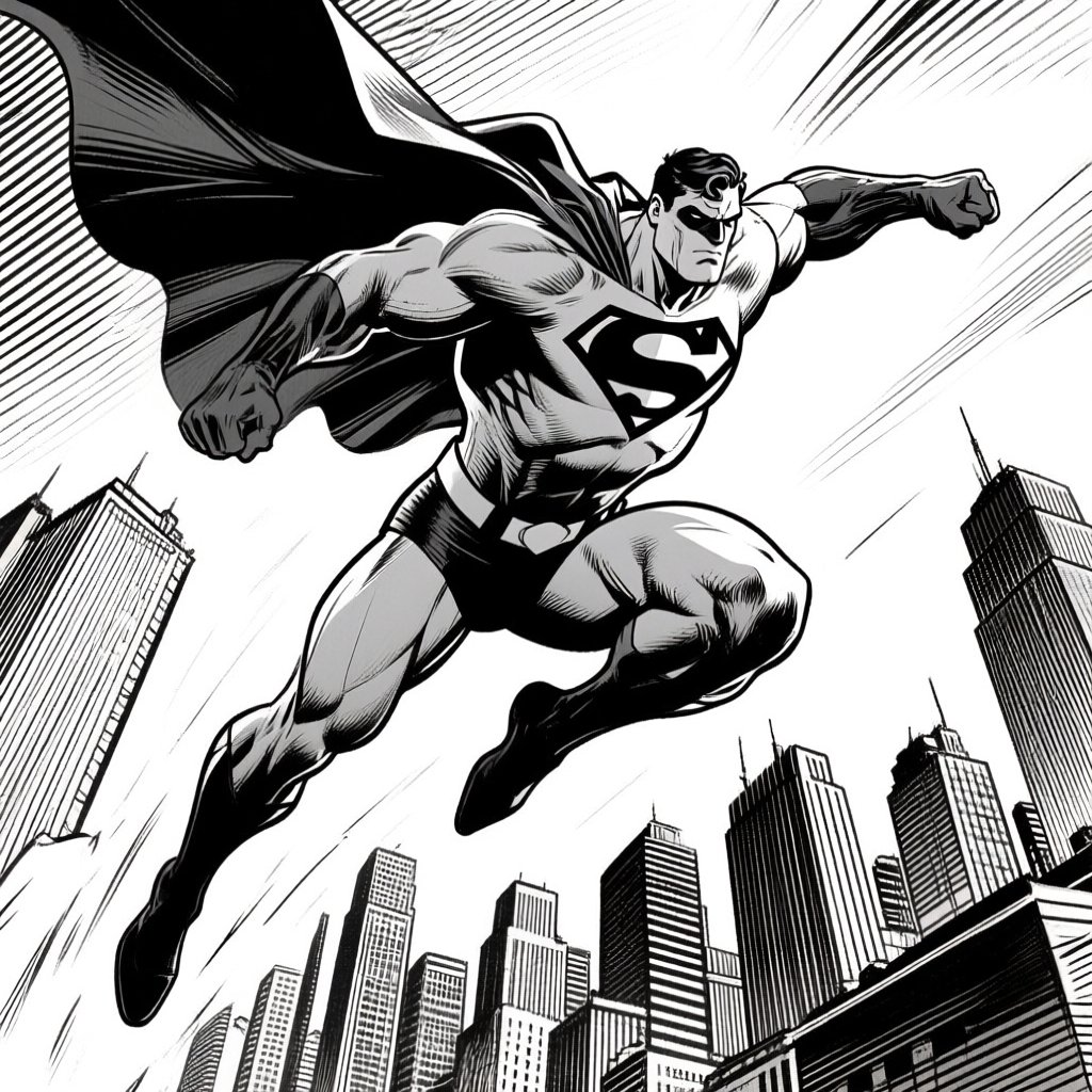 American Comic style preview
